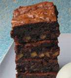 All my Brownies are made with the finest gluten-free ingredients. I use Fairtrade cocoa and unrefined cane sugar, all ingredients certified organic. Loads of recipes to choose from, including vegan